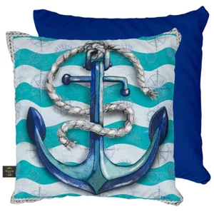 Welcome Anchor Pillow 17" x 17" Briarwood Lane - Picture 1 of 3