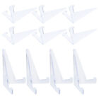 10 Clear Plastic Easel Stands for Photos, Medals, Coins & More