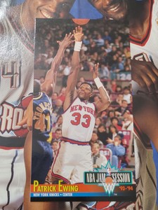 🏀1993-94 Fleer NBA Jam Session Patrick Ewing #149 HOF🏀