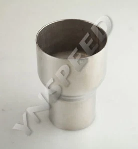 US STOCK 2.5" OD To 3.5" OD Stainless Steel Reducer Pipe Connector Adapter - Picture 1 of 5