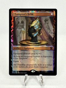 Champion's Helm FOIL (Near Mint) - MTG - Masterpiece: Kaladesh Inventions (ENG) - Picture 1 of 2