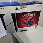 Sony Playstation 5 PS5 Slim Blu-Ray Edition Marvel's Spider-Man 2 Bundle 1TB 