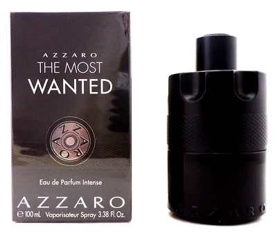 Azzaro The Most Wanted 3,3 OZ Eau de Parfum Spray Intenso para Hombres Caja Sellada Foto 1 de 4