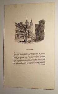 Göttingen - Johannisstraße und Kirche - wohl Captain Batty - Picture 1 of 3