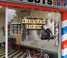 3D Man Hair Cut A1109 Barber Shop Window Stickers Vinyl Wallpaper Wall Murals Am