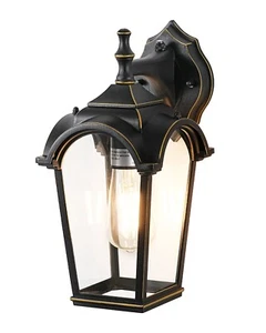 EDISHINE Dusk to Dawn Outdoor Wall Lights, Waterproof Exterior Light Fixtures, - Picture 1 of 17