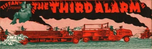 Tercera alarma EE. UU. Película original Herald de la película de 1930 relacionada con bombero - Imagen 1 de 3