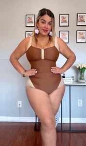 **Tempt Me Ruched Slimming One Piece Swimsuit- Plus Size NEW 2025 Tummy Control - Picture 1 of 9
