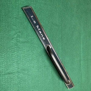 1967 PONTIAC GTO LEMANS DASH GRAB HANDLE AND TRIM BLACK INTERIOR TRIM GLOVE BOX - Picture 1 of 16