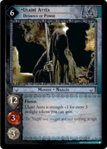 LOTR TCG HUNTERS ULAIRE ATTEA DESIROUS OF POWER 15R184 LP Top Shelf Card - Bild 1 von 1
