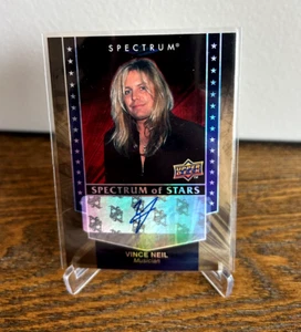 2008 Upper Deck Spectrum of Stars Vince Neil Auto Signature SSS-VN Motley Crue - Picture 1 of 2