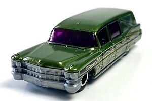 Matchbox 1963 Cadillac Hearse Green 1:64 **LOOSE**
