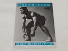 Rickey Henderson 1991 Score #890 Dream Team Base Set Oakland Athletics