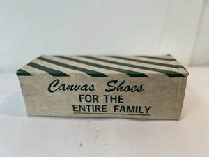 Vintage VANS 1960’s Doren Empty Shoe Box Canvas Shoes For Entire Family Size 7 - Picture 1 of 6