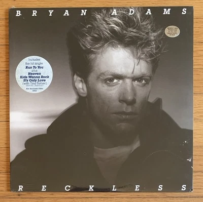 Bryan Adams Reckless factory sealed 1984 vinyl LP album hype sticker SP-5013 - Image 1 of 3
