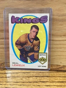 Carte de hockey Real Lemieux (1971) OpeeChee #154 - Photo 1 sur 1