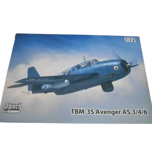 1/72 Sword Grumman TBM-3S Avenger AS.4 U-Boot-Abwehrflugzeug Modellbausatz - Bild 1 von 3
