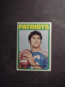 1972 Topps #65 Jim Plunkett Rookie New England Patriots Sharp Vg - Picture 1 of 2