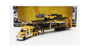 Maisto 11454- International - Lonestar Truck Car Transporter with Ford Bronco WI - Picture 1 of 2