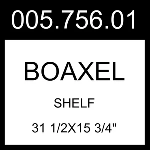 IKEA BOAXEL Estantería Antracita 31 1/2x15 3/4" 005.756.01 - Imagen 1 de 1