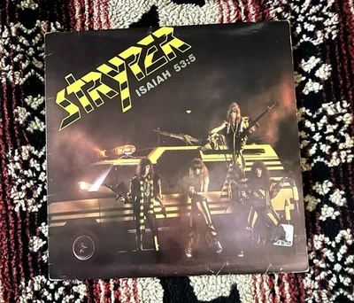 STRYPER SOLDIERS UNDER COMMAND Vinyl LP ORIG. 1985 ENIGMA Xian Hair Metal VG++ - Image 1 of 4
