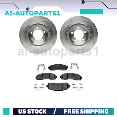 Kit de rotores de freno delanteros y pastillas de freno para Ford Explorer 2002 2003 2004 2005 Foto 1 de 4