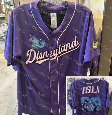 Camiseta de béisbol Ursula de los villanos de Disneyland 2025 de los parques de Disney *todas las tallas* Foto 1 de 3