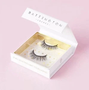 Battington Lashes Monroe 3D Silk Lashes Reusable Beauty Lashes With Glue - Picture 1 of 3