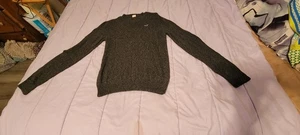 Womens Hollister Gray Sweater Sz M - Picture 1 of 6