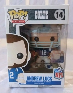 FUNKO POP! #14 NFL Andrew Luck Vinyl Figur Indianapolis Colts blau Trikot - Bild 1 von 12