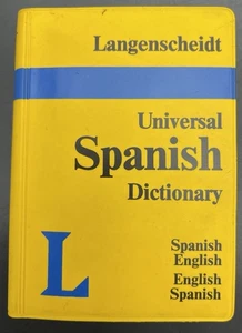 Langenscheidt Universal Dictionary English-Spanish Spanish-English Pocket Size - Picture 1 of 7