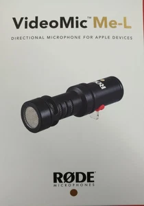 RODE VideoMic Me-L, Mikrofon, Schwarz, passend für iOS-Geräte (iPhone®/iPad®) - Bild 1 von 1