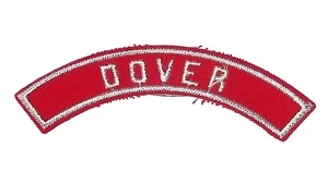 DOVER RWS Red & White Community Strip Boy Scout - Picture 1 of 2