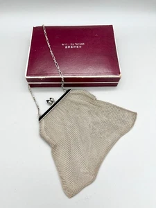 BORSA DA SERA ART DECO TEDESCA 900 MAGLIA ARGENTO, WILKENS & PERICOLO, anni 20/30 circa - Foto 1 di 7