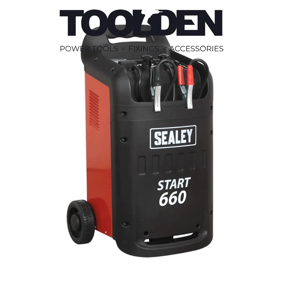 Sealey START660 Starter/Charger 660/100Amp 12/24V 230V - Image 1 of 1