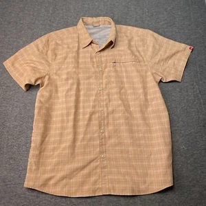 The North Face Shirt Mens XXL Plaid Short Sleeve Button Up Hiking Camping - Picture 1 of 8