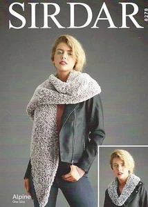Patrón de tejido Sirdar - Sirdar alpino, accesorios para mujer 8278 - Imagen 1 de 1