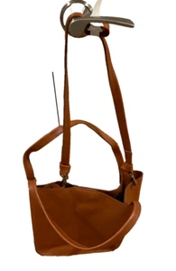 Madewell The Sydney Leather Tote Burnished Caramel NEW WITH TAGS - Picture 1 of 5