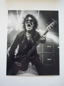 Glenn Hughes Deep Purple Band Music 8x10 B&W Promo Photo #6 - Picture 1 of 1