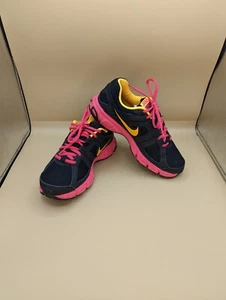 Nike Downshifter 5 Women Size 6 Black Pink Athletic Running Shoes Sneakers - Picture 1 of 8