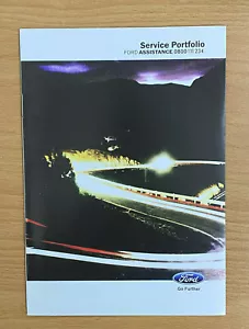 FORD KA SERVICE BOOK NEW NOT DUPLICATE SUPER FAST FREE DELIVERY  - Picture 1 of 4