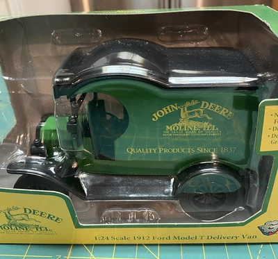 Gearbox Toys John Deere 1:24 1912 Ford Model T Delivery Van Moline. TLL  NIB - Image 1 of 4
