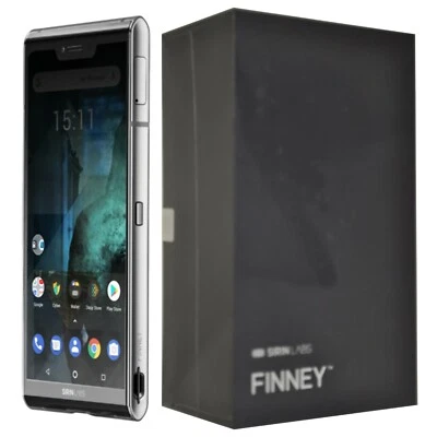 New Sirin Labs FINNEY U1 Grey 128GB Factory Unlocked Blockchain CDMA 4G GSM - Image 1 of 4