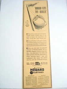 1939 Anzeige New York Weltausstellung Howard Kleidung, New York - Bild 1 von 1
