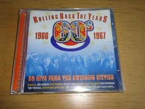 CD ALBUM - NEW & SEALED - ROLLING BACK THE YEARS 1966 - 1967 - (VARIOUS ARTISTS) - Picture 1 of 2