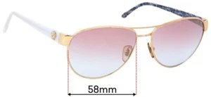 Lentes de repuesto para gafas de sol SFx se adaptan a Versace Mod 2145 - 58 mm de ancho - Imagen 1 de 30