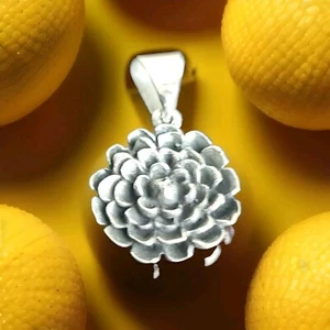 Erick's Sterling Silver Flower Pendant Taxco.925 - Picture 1 of 7