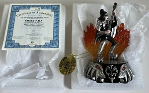 Bradford Exchange KISS Gene Simmons Lighted Musical Figurine w/ Certificate - Picture 1 of 10