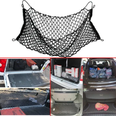 Red de carga estilo maletero asientos traseros NEGRO para MERCEDES-BENZ CLASE ML 2006-2015 Foto 1 de 4