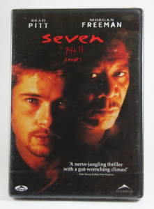 Seven DVD Se7en BRAND NEW David Fincher Brad Pitt Morgan Freeman Gwyneth Paltrow